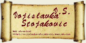 Vojislavka Stojaković vizit kartica